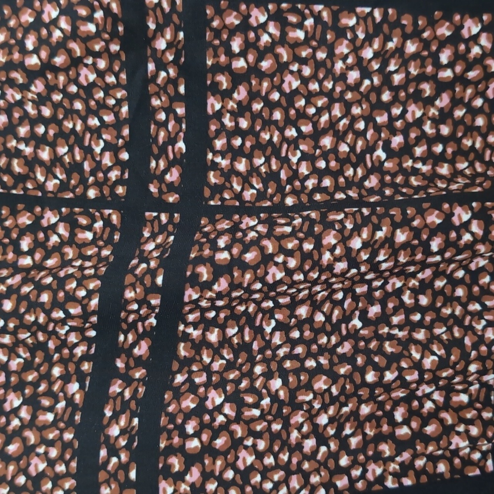 Long Sleeve Plaid Maxi Dress in Brown - Picture 6 of 7